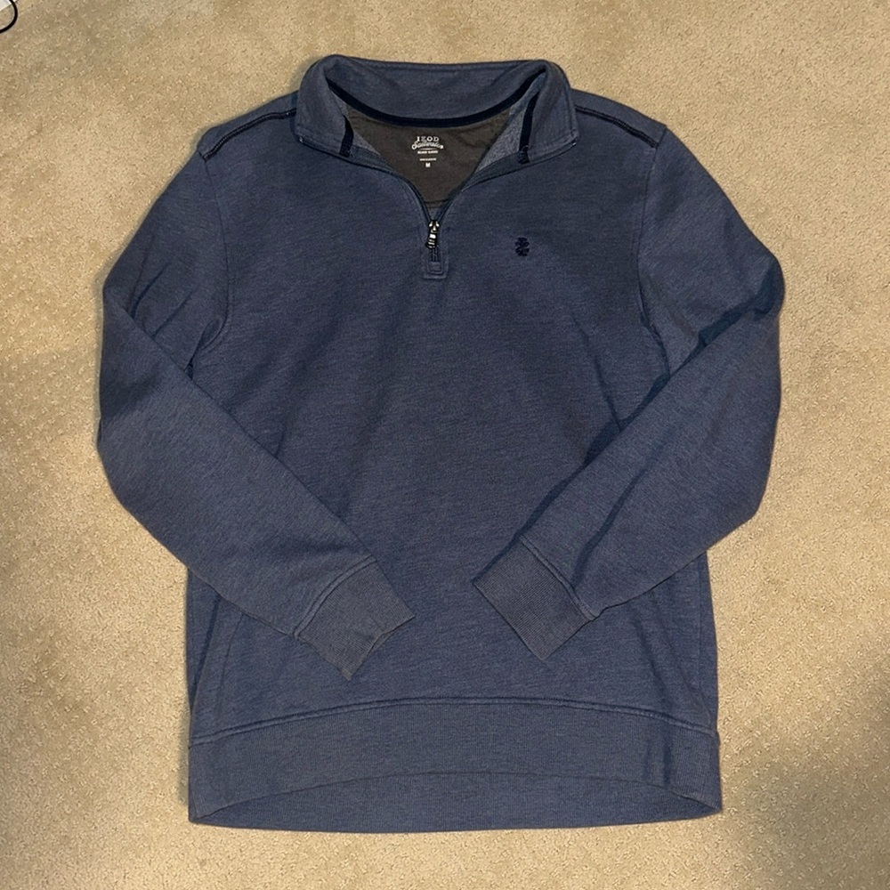 IZOD Saltwater Relaxed Classics Quarter Zip Pullover